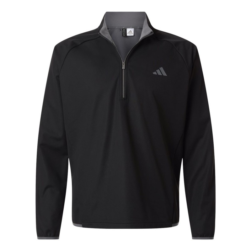 Adidas A2027 Men's Ultimate365 Wind Quarter-Zip Pullover | ApparelChoice.ca