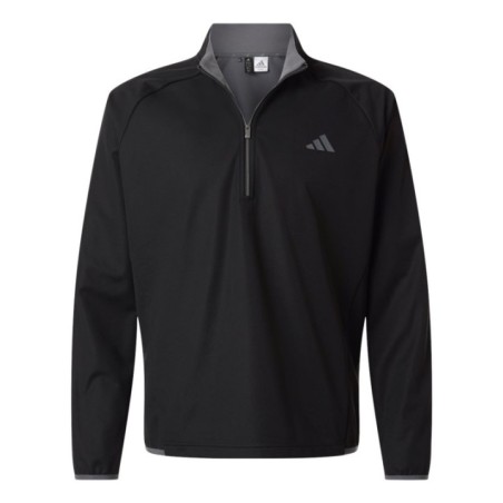Adidas A2027 Men's Ultimate365 Wind Quarter-Zip Pullover | ApparelChoice.ca