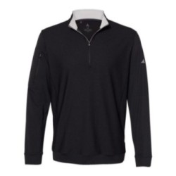 Adidas A295 Men's Textured Quarter-Zip Pullover | ApparelChoice.ca